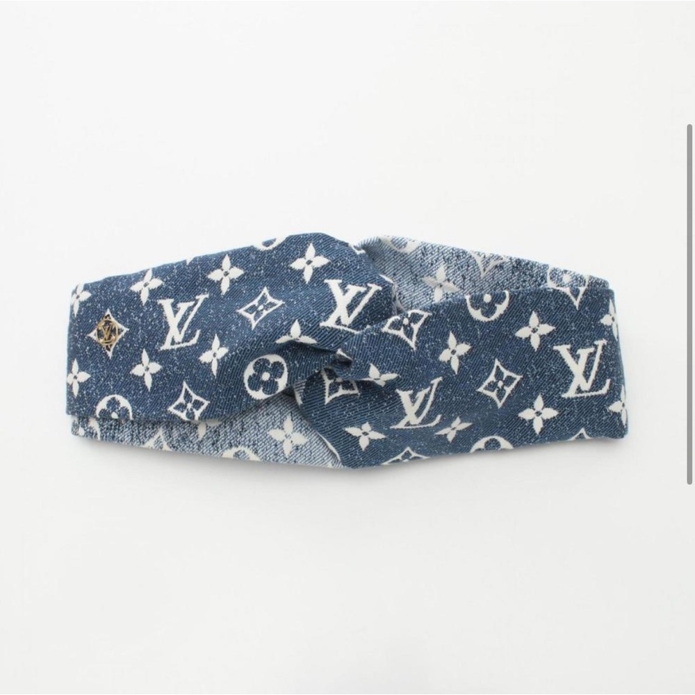 Louis Vuitton denim bandeau